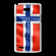 Coque LG L80 Drapeau Norvège