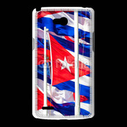 Coque LG L80 Drapeau Cuba 3