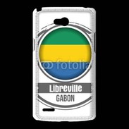 Coque LG L80 Logo Gabon