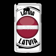 Coque LG L80 Logo Lettonie