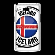 Coque LG L80 Logo Islande