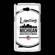 Coque LG L80 Logo Michigan