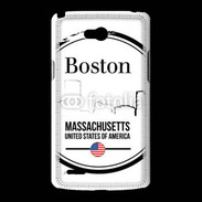 Coque LG L80 Logo Boston