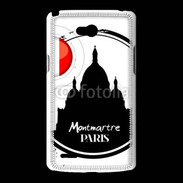 Coque LG L80 Logo Montmartre Paris