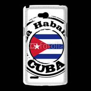 Coque LG L80 Logo La Havane