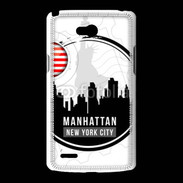 Coque LG L80 Logo Manhattan