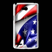 Coque LG L80 Drapeau USA 750