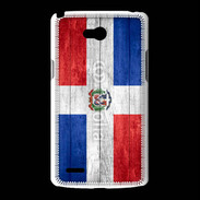 Coque LG L80 Drapeau République Dominicaine