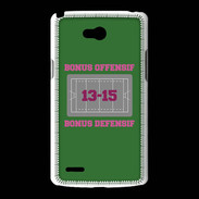 Coque LG L80 Bonus Offensif-Défensif Vert