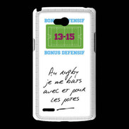 Coque LG L80 Les potes Bonus offensif-défensif Blanc