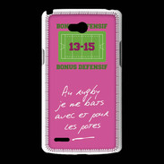 Coque LG L80 Les potes Bonus offensif-défensif Rose