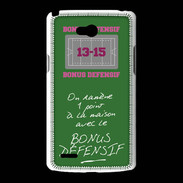 Coque LG L80 1 point bonus offensif-défensif Vert