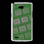 Coque LG L80 Dégradé Bonus Offensif-défensif Vert