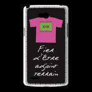 Coque LG L80 Bonus offensif-Défensif Adjoint terrain Noir
