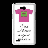 Coque LG L80 Bonus offensif-Défensif Adjoint terrain Blanc