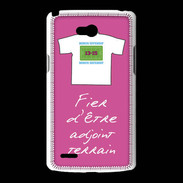 Coque LG L80 Bonus offensif-Défensif Adjoint terrain Rose