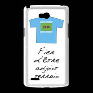 Coque LG L80 Bonus offensif-Défensif Adjoint terrain Blanc 2