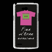 Coque LG L80 Entraîneur Bonus offensif-défensif Noir