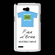 Coque LG L80 Entraîneur Bonus offensif-défensif Blanc 2