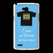 Coque LG L80 Entraîneur Bonus offensif-défensif Bleu 2