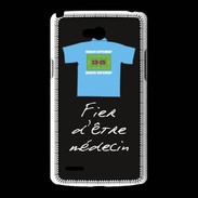 Coque LG L80 Médecin Bonus offensif-défensif Noir 2
