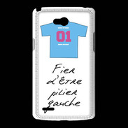 Coque LG L80 Pilier gauche Bonus offensif-défensif Blanc 2