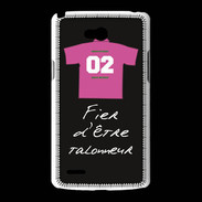Coque LG L80 Talonneur Bonus offensif-défensif Noir