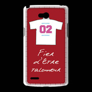 Coque LG L80 Talonneur Bonus offensif-défensif Rouge