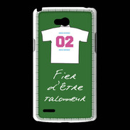 Coque LG L80 Talonneur Bonus offensif-défensif Vert