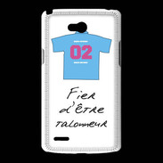 Coque LG L80 Talonneur Bonus offensif-défensif Blanc 2