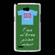Coque LG L80 Pilier droit Bonus offensif-défensif Vert 2