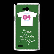 Coque LG L80 Deuxième ligne G Bonus offensif Vert