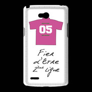 Coque LG L80 Deuxième ligne D Bonus offensif Blanc