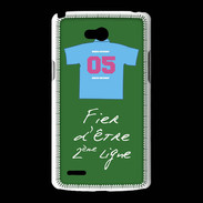 Coque LG L80 Deuxième ligne D Bonus offensif Vert 2