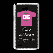 Coque LG L80 Troisième ligne G Bonus offensif-défensif Noir