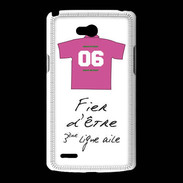 Coque LG L80 Troisième ligne G Bonus offensif-défensif Blanc