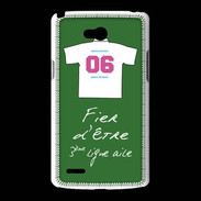 Coque LG L80 Troisième ligne G Bonus offensif-défensif Vert