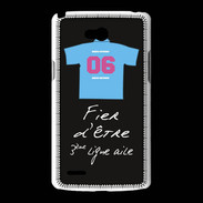 Coque LG L80 Troisième ligne G Bonus offensif-défensif Noir 2