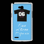 Coque LG L80 Troisième ligne G Bonus offensif-défensif Bleu 2