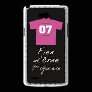 Coque LG L80 Troisième ligne D Bonus offensif-défensif Noir