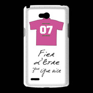 Coque LG L80 Troisième ligne D Bonus offensif-défensif Blanc
