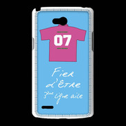 Coque LG L80 Troisième ligne D Bonus offensif-défensif Bleu