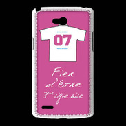 Coque LG L80 Troisième ligne D Bonus offensif-défensif Rose