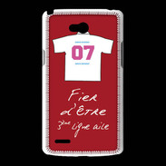 Coque LG L80 Troisième ligne D Bonus offensif-défensif Rouge