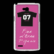 Coque LG L80 Troisième ligne D Bonus offensif-défensif Rose 2