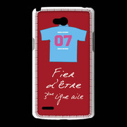 Coque LG L80 Troisième ligne D Bonus offensif-défensif Rouge 2