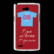 Coque LG L80 Troisième ligne centre Bonus offensif-défensif Rouge 2