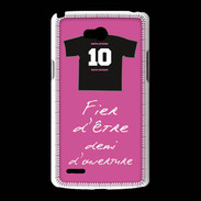 Coque LG L80 Demi d'ouverture Bonus offensif-défensif Rose 2