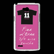 Coque LG L80 3/4 aile gauche Bonus offensif-défensif Rose 2