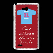 Coque LG L80 3/4 aile gauche Bonus offensif-défensif Rouge 2